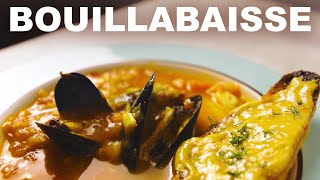 Bouillabaisse — Frenchy fish stew with croutons and rouille [upl. by Nylecoj]