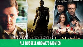 ALL RUSSELL CROWES MOVIES Full actor filmography 2023 [upl. by Ayidah]