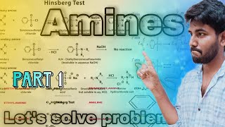 Amines part 1chemistry class 12 NEET preparation [upl. by Zulaledairam362]