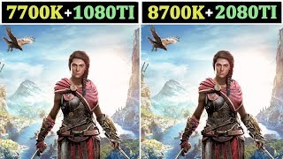 I7 7700K GTX 1080TI vs I7 8700K RTX 2080TI  Tested 15 Games [upl. by Bainter]