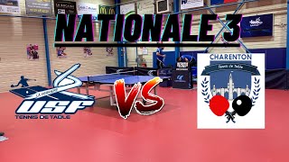 NATIONALE 3  FERRIERE VENDEE TENNIS DE TABLE vs CHARENTON TT  HIGHLIGHTS  Tennis de Table [upl. by Aliemaj]