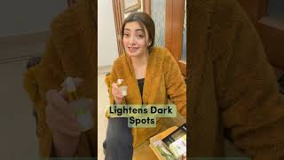 Know How Nawal Saeed Brightens Her Skin Tone Using Ultra Whitening Serum by Hair Beauty darkspots [upl. by Sinnelg644]