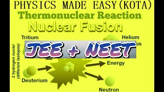 THERMONUCLEAR FUSION RUTHERFORD EXPERIMENT EINSTEIN THEORY NUCLEUS STABILITY FOR JEE NEET  32 [upl. by Jacobs]