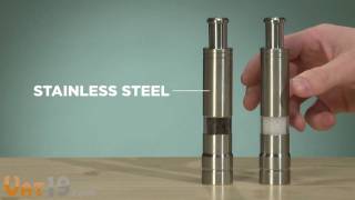 Pump and Grind OneHanded Salt and Pepper Mills [upl. by Latsyek]