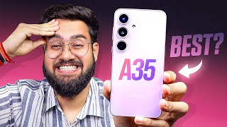 Samsung A35 5G Review  Youtubers Favourite Smartphone 😱 [upl. by Nomzed]