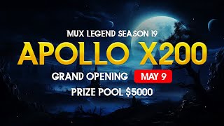 MAY 9TH OPENING OF THE NEW APOLLO x200 SERVER  MUX LEGEND MU ONLINE [upl. by Oralla]