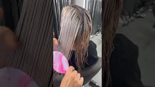 How to tone your hair in sections with Supernova Blonde Toning Leavein Foam [upl. by Geerts592]