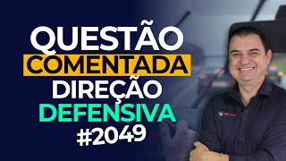 O procedimento correto do condutor ao ser ultrapassado em uma rodovia é 2049 [upl. by Caia914]