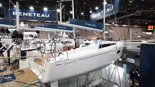 107 meters Sailing boat 2024 BENETEAU Oceanis 341 [upl. by Sahcnip650]