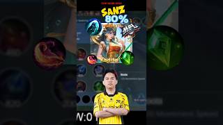 Gila Sanz also know as the goat of mid laner mobilelegends [upl. by Awram]