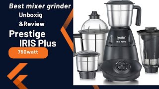 Prestige mixer grinder and juicerPrestige IRIS Plus 750 watt with 4 jars [upl. by Eissirhc]