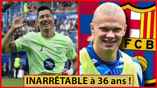 Lewandowski EXPLOSE tout  Mais Haaland en ligne de mire… [upl. by Ssor528]