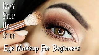 Beginners Eye Makeup Tutorial  Parts of the Eye  How To Apply Eyeshadow [upl. by Sherri]