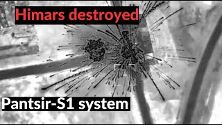 Himars destroyed the Pantsir S1 anti aircraft system War in Ukraine [upl. by Estas310]