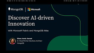 Discover AIdriven innovation with Microsoft Fabric and MongoDB Atlas  ODFP249 [upl. by Eniretak]