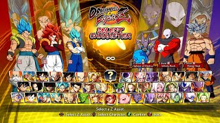 Dragon ball fighterZ  FUSION VS GODS [upl. by Rhine284]