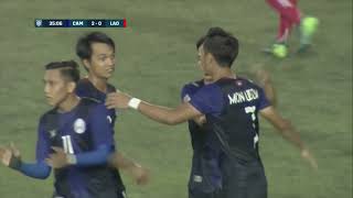 HIGHLIGHTS FOOTBALL CAMBODIA AFF SUZUKI CUP 2018 [upl. by Katine]