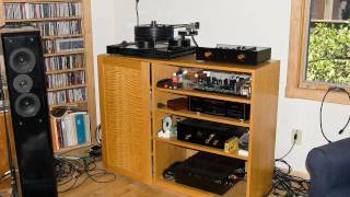 Audiophile KampK Audio Audio Amplifiers Turn Table [upl. by Yeliac]