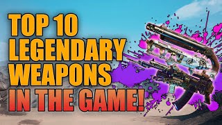 Borderlands 3  Top 10 Legendary Weapons in the Entire Game  Best Guns in Borderlands 3 [upl. by Nelon]