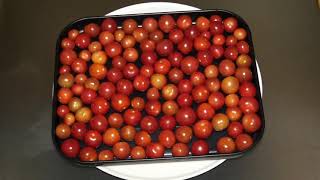 How To Preserve Cherry Tomatoes  No Blanching [upl. by Teerpnam20]