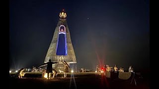 Estátua de Nossa Senhora Aparecida maior que o Cristo Redentor é inaugurada em São Paulo [upl. by Tade381]