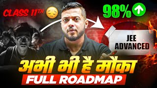 How to CRACK JEE from Class 11th🤔  COMPLETE ROADMAP by Rajwant Sir🔥 [upl. by Nevak]