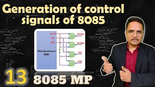 Generation of Control Signals in 8085 Microprocessor Understanding Read and Write Signals [upl. by Socem]