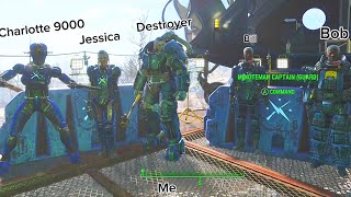 Fallout 4 meet my squad ￼minutemen mod intro edit ￼ [upl. by Neenej998]