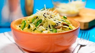 Cómo Hacer Pasta con Verduras  Plato Fuerte en 1 Olla [upl. by Nojram]