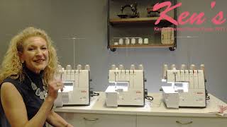 Bernette B42 B44 B48 Serger Comparison Overview [upl. by Perice]