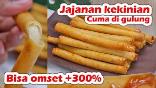 KERJANYA MUDAH UNTUNGNYA MEWAH JAJANAN KEKINIAN PALING LARIS SAAT INI STIK AROMA KEJU CARAMEL [upl. by Denten]