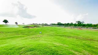 A Beautiful view of Golf Course at GIGA CITI  Open Plots in Hyderabad [upl. by Nitsej545]