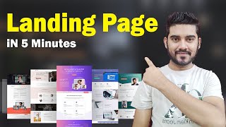 How to Create a Landing Page in 5 Minutes  Notunder Jonno  Free Landing Page [upl. by Juliane]