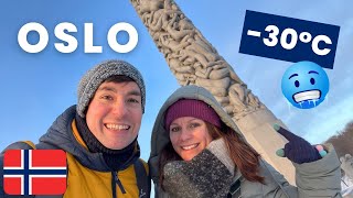 Our Weekend Trip to OSLO NORWAY During Coldest EVER Temperatures [upl. by Spragens]