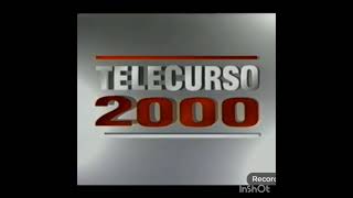 mudança da uma série da Globo Telecurso gravada por TV urso [upl. by Gurtner]