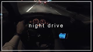 BMW 328i E46  POV Night Drive  Sound Exhaust [upl. by Kentigera]