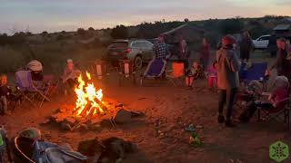 The gathering of the Turtleback Trailer owners in the desert [upl. by Gibe]