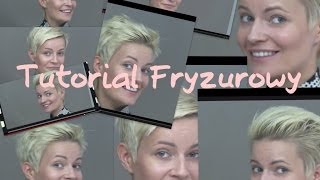 FRYZURY DLA KROTKICH WLOSOW  TUTORIAL [upl. by Petuu604]