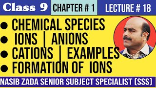 Chemical Species  IONS  Cations  Anions  Formation  Examples  pashto NASIBZADASSS [upl. by Suertemed830]