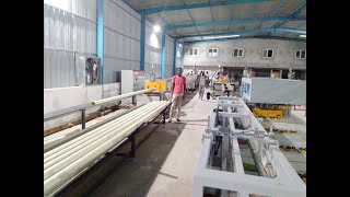 Ligne de extrusion de tuyaux PVC  Machine Tuyau PVC [upl. by Ahsercal750]