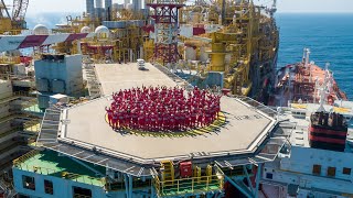 Life Onboard a Floating LNG Facility  Prelude FLNG [upl. by Scheers]