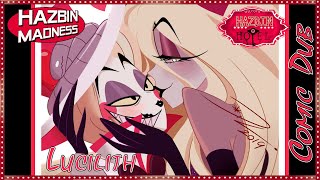 Hazbin Hotel The Story of Lucifer and Lilith Comic Dubs [upl. by Nylrak91]