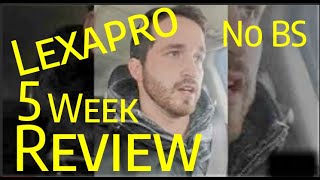 Lexapro 5 week review NO BS [upl. by Eillen]