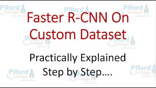 Faster RCNN on Custom Dataset  Custom Object Detector [upl. by Adyeren]