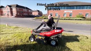 The CaRino Battery Powered Flail Mower from Overton UK [upl. by Straus944]