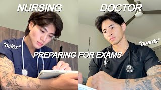 NURSE vs DOCTOR exam prep in NYC nclex amp boards [upl. by Snahc]