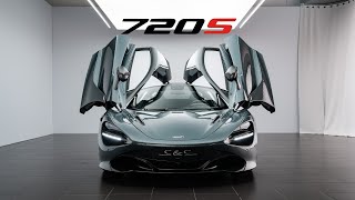 Wild Supercar McLaren 720S Sound Interior Exterior [upl. by Alusru803]