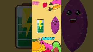 Sweet Potato  The Sweet and Savory Superfood 🍠 shorts animation [upl. by Adimra]