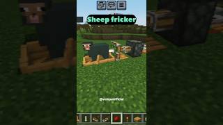 How to make easy sheep fricker in Minecraftminecraft trending shorts vempaioffical [upl. by Nnyluqcaj]