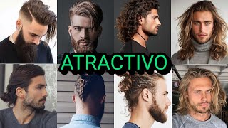 Cortes de pelo para verte atractivo con CABELLO LARGO para hombres [upl. by Fanni]